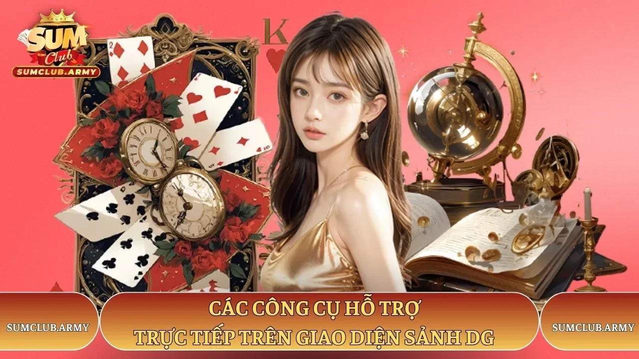 Các công cụ hỗ trợ trực tiếp trên giao diện sảnh DG Sumclub Các công cụ hỗ trợ trực tiếp trên giao diện sảnh DG Sumclub